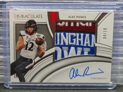 Alec Pierce [Bowl Logo 3] #PP35 Football Cards 2022 Panini Immaculate Collegiate Premium Rookie Patch Autographs Prices