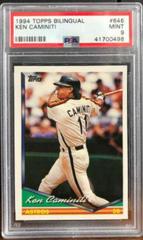 Ken Caminiti Baseball Cards 1994 Topps Bilingual Prices