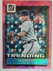 Austin Riley [Pink Fireworks] #T-2 Baseball Cards 2022 Panini Donruss Trending Prices
