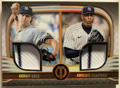 Gerrit Cole #DR-GC Baseball Cards 2022 Topps Tribute Dual Relics Prices