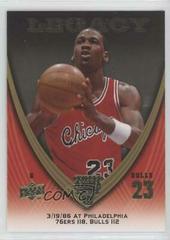 Michael Jordan #88 Basketball Cards 2008 Upper Deck Jordan Legacy Prices