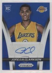 Jordan Clarkson [Purple Prizm] #32 Basketball Cards 2014 Panini Prizm Rookie Autographs Blue Prices