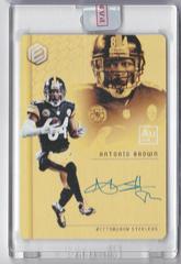 Antonio Brown [Gold] #SS-12 Football Cards 2018 Panini Elements Signatures Prices