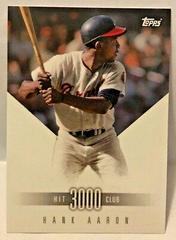 Hank Aaron #8 Baseball Cards 2017 Topps on Demand 3,000 Hit Club Prices