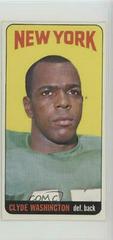 Clyde Washington #130 Football Cards 1965 Topps Prices