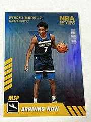 Wendell Moore Jr. [Holo] #26 Basketball Cards 2022 Panini Hoops Arriving Now Prices
