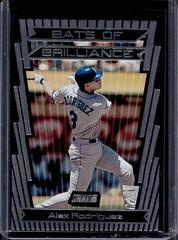 Alex Rodriguez #BB8 Baseball Cards 2000 Stadium Club Bats of Brilliance Prices