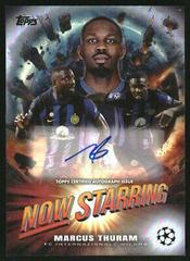 Marcus Thuram #NSA-MT Soccer Cards 2023 Topps UEFA Club Now Starring Autograph Prices