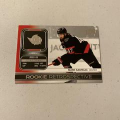 Mark Kastelic Hockey Cards 2023 Upper Deck Rookie Retrospective Prices