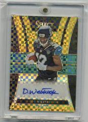 Dede Westbrook [Gold] Football Cards 2017 Panini Select Rookie Signatures Prizm Prices