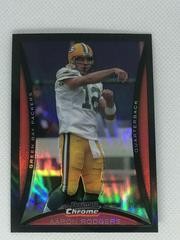 Aaron Rodgers [Refractor] Football Cards 2008 Bowman Chrome Prices