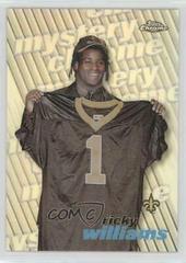 Ricky Williams [Refractor] #M16 Football Cards 1999 Topps Mystery Chrome Prices