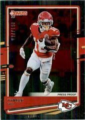 Tyreek Hill [Silver Press Proof] Football Cards 2020 Panini Donruss Prices
