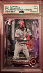 Elly De LA Cruz [Purple Pattern] #BP-50 Baseball Cards 2022 Bowman Paper Prospects Prices