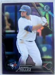 Rowdy Tellez [Chrome Purple Refractor] Baseball Cards 2016 Bowman Prospects Prices