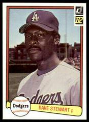 Dave Stewart #410 Baseball Cards 1982 Donruss Prices