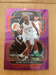 Aari McDonald [Purple] #19 Basketball Cards 2022 Panini Prizm WNBA Prices