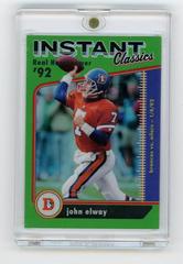 John Elway [Green] #IC-9 Football Cards 2022 Panini Classics Instant Prices