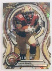 Mike Davis [Gold Refractor] #ARDC-MD Football Cards 2015 Topps Finest Atomic Rookie Die-Cut Prices