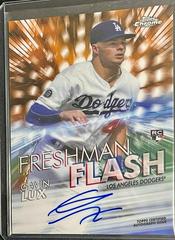 Gavin Lux Baseball Cards 2020 Topps Chrome Freshman Flash Autographs Prices