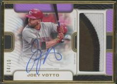 Joey Votto [Purple] #FAC-JV Baseball Cards 2023 Topps Definitive Framed Autograph Patch Collection Prices