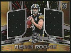Kenny Pickett [Hyper] #RRM-KPI Football Cards 2022 Panini Spectra Rising Rookie Materials Prices