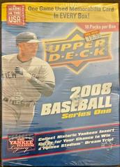 Blaster Box Baseball Cards 2008 Upper Deck Prices
