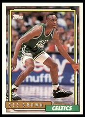 Dee Brown Basketball Cards 1992 Topps Prices