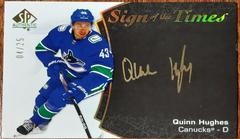 Tyler Toffoli [Black Gold Ink] #SOTT-TO Hockey Cards 2021 SP Authentic Sign of the Times Autographs Prices