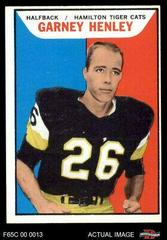 Garney Henley Football Cards 1965 Topps CFL Prices