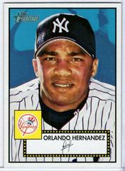 Orlando Hernandez #51 Baseball Cards 2001 Topps Heritage Prices
