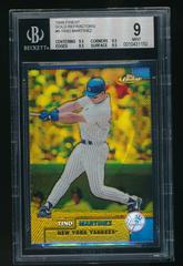Tino Martinez [Gold Refractor] #5 Baseball Cards 1999 Finest Prices