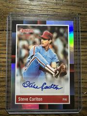 Steve Carlton #R88S-SC Baseball Cards 2022 Panini Donruss Retro 1988 Signatures Prices
