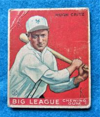 Hugh Critz #3 Baseball Cards 1933 World Wide Gum Prices