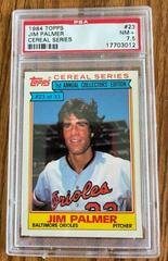 Jim Palmer Baseball Cards 1984 Topps Cereal Series Prices
