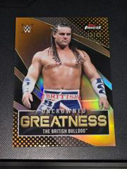 The British Bulldog [Black] Wrestling Cards 2021 Topps Finest WWE Uncrowned Greatness Prices