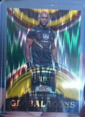 Kamaru Usman [Gold Flash] #24 Ufc Cards 2023 Panini Select UFC Global Icons Prices