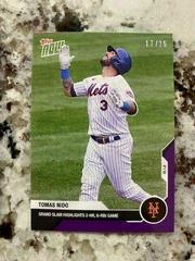 Tomas Nido [Purple] Baseball Cards 2020 Topps Now Prices