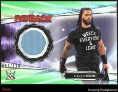Roman Reigns [Light Green] #MR-ROM Wrestling Cards 2021 Topps WWE Mat Relics Prices