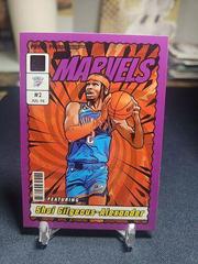 Shai Gilgeous Alexander [Purple] #17 Basketball Cards 2023 Panini Donruss Net Marvels Prices