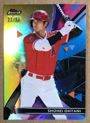 Shohei Ohtani [Gold Refractor] #54 Baseball Cards 2021 Topps Finest Prices