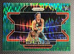 Shayna Baszler [Green Pulsar Prizm] Wrestling Cards 2022 Panini Prizm WWE Prices