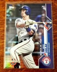 Nick Solak [Purple Foil] Baseball Cards 2020 Topps Opening Day Prices
