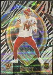 Sam Howell [Zebra] #SCR-5 Football Cards 2022 Panini Select Certified Rookies Prices