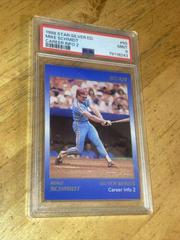 Mike Schmidt [Career Info 2] Baseball Cards 1988 Star Silver Edition Prices