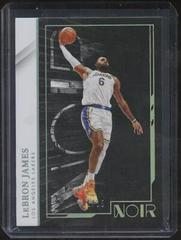 LeBron James [Holo Silver] #40 Basketball Cards 2021 Panini Noir Prices