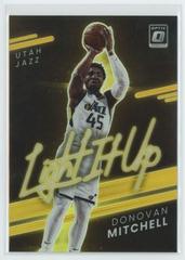 Donovan Mitchell [Gold] #14 Basketball Cards 2021 Panini Donruss Optic Light It Up Prices