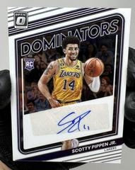 Scotty Pippen Jr. #RDS-SPJ Basketball Cards 2022 Panini Donruss Optic Rookie Dominators Signatures Prices
