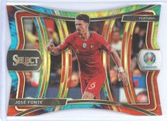 Jose Fonte [Tie Dye Die Cut Prizm] Soccer Cards 2020 Panini Select UEFA Euro Prices