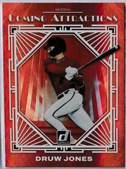 Druw Jones Baseball Cards 2023 Panini Donruss Coming Attractions Prices